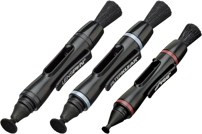 Hakuba KMC-LP23BKTP Maintenance Supplies, Lens Pen Pro Kit Plus, Black, Set of 3 + Head Spare + Storage Fiber Cloth, Pen Type Cleaner - Image 6