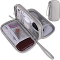 JIAKAI Travel Cable Organizer - Electronics Accessories Bag(Double Layer - Grey) by JIAKAI