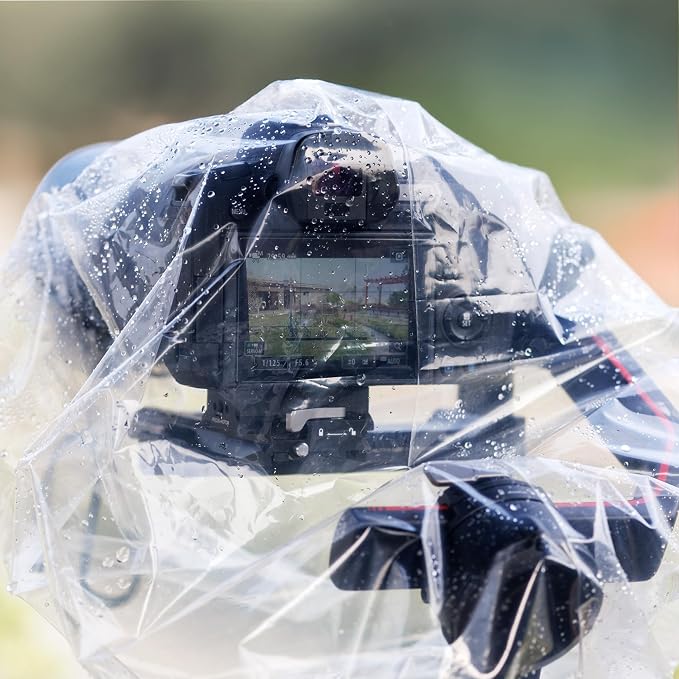 2PCS Clear Stabilizer Rain Cover for RS 4 Pro RS 4 3 Mini Gimbal Stabilizer | Waterproof,PE Material,Dust-Proof,Below 16.3x8.6x7.7,for RS4 RS3 Mini Pro RSC 2 RS2,Ronin-SC S Weebill 3S Crane M2S & More - Image 8