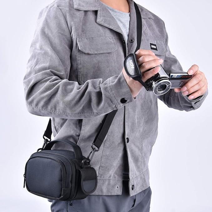 FOSOTO Camcorder Cases Bag Compatible Canon VIXIA HF Panasonic Video Camera | for Canon VIXIA HF R800 R700,Sony HDR-CX405 CX675 CX670 SR12 FDRAX53,Panasonic HC-V770 HC-V180 HD - Image 7