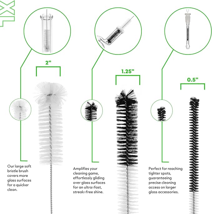 P.Perfect | XL Brush Pack | Large Heavy Duty Pipe Tube Cleaning Brush Kit, 6pcs - Image 6