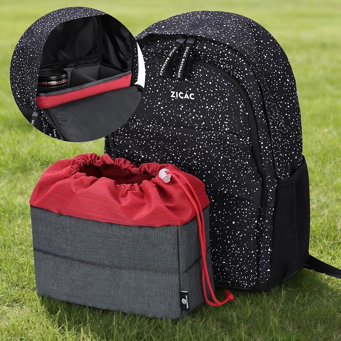 Koolertron Waterproof DSLR Camera Bag with Removable Insert, Adjustable Compartments, Fits in Camera Bags - Protective Case for DSLR/SLR Cameras & Accessories - Image 7