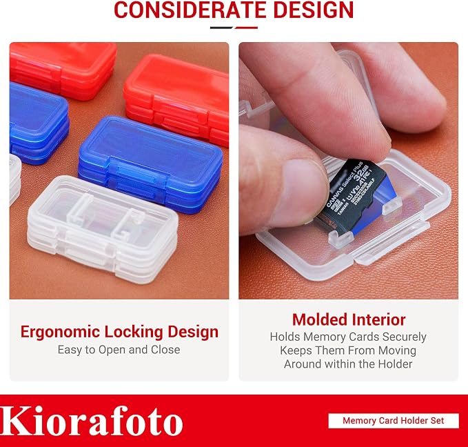 18PCS Multi-Color Clear Plastic MicroSD Card Holder Case for 18 TF Cards | with Labels,MicroSD MSD Memory Card Storage Organizer,for 18 Micro SD SDXC SDHC TF Cards,NOT Include any Cards - Image 5