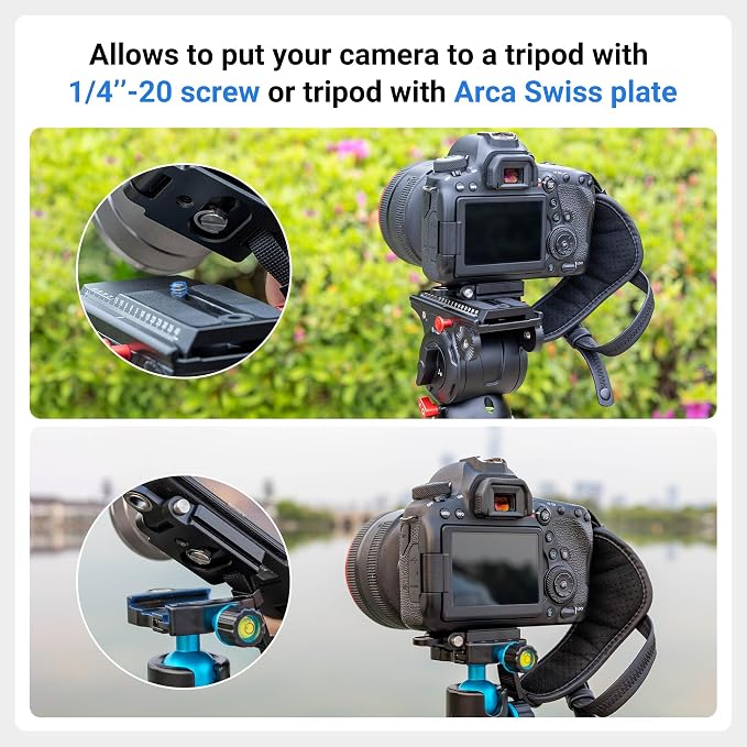 JJC Deluxe Microfiber Camera Hand Strap, Secure Padded Camera Wrist Strap | for Canon Nikon Sony Fuji Fujifilm Olympus DSLR and Mirrorless Cameras, Must Have Photography Accessories for Photographers - Image 6