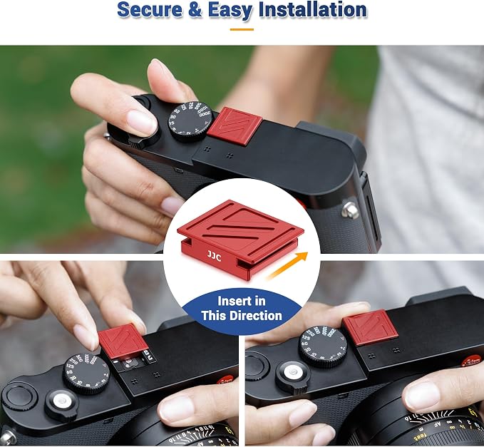 Upgraded Q3 43 Metal Hot Shoe Cover Cap w Full-Coverage for Leica Q3 43 Q2 | Q3 43 Hotshoe Protector, Aluminum Alloy Cover with Silicone Cushion, Special Designed for Leica Q3 43 Camera Accessories - Image 5