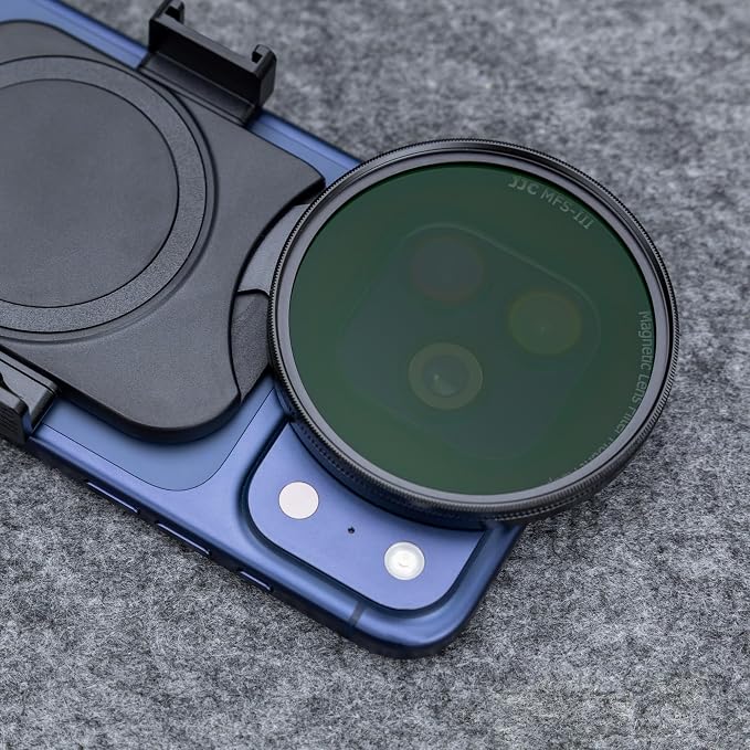 67mm CPL Filter Mount Kit with Magnetic Phone Camera Grip & Storage Pouch for iPhone 17 Air 16 15 14 Pro Max Accessories,Circular Polarizer Polarizing Lens Filter Adapter Set w Cold Shoe & 1/4'' Hole - Image 9