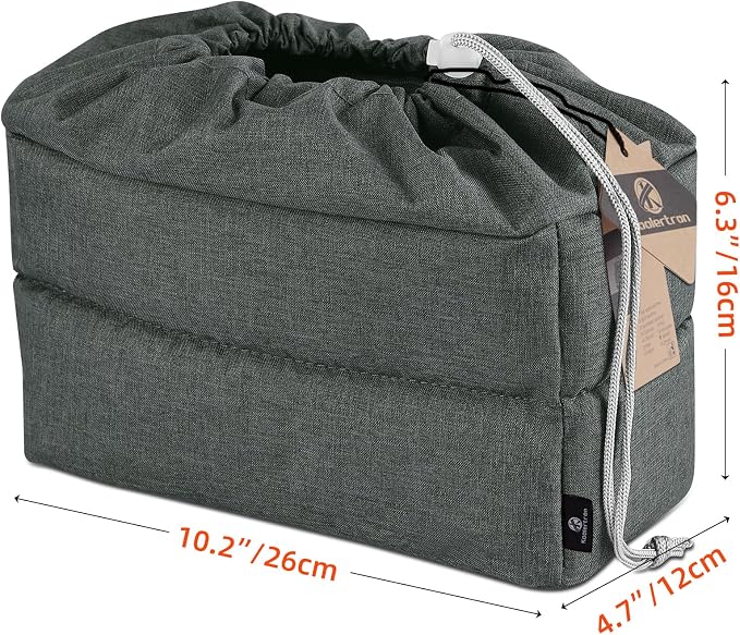 Koolertron Waterproof DSLR Camera Bag with Removable Insert, Adjustable Compartments, Fits in Camera Bags - Protective Case for DSLR/SLR Cameras & Accessories - Image 5