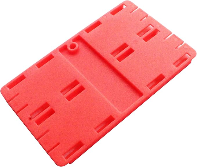 Bandc 2pcs Red Sd/sdhc/sdxc Card Storage Holder Case (Memory Card Not Included) - Image 2