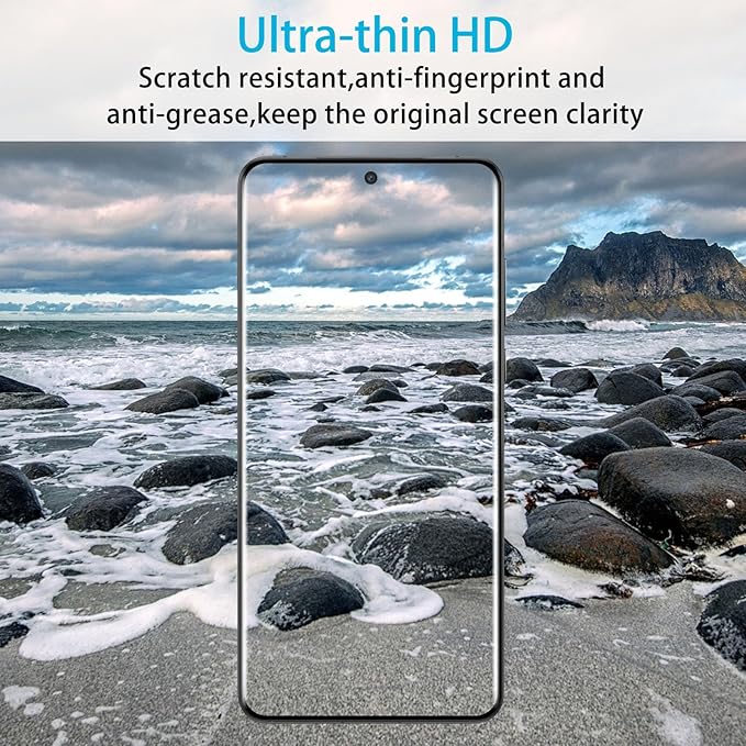 Didisky Screen Protector for Oneplus 13(Not for 13r,13t,13 Pro),3 Pack Tempered Glass Film with 2 Pak Lens Protector,Bubble Free,Easy to Install,Scratch-Resistant,9H Hardness, 3D Curved Full Coverage - Image 6