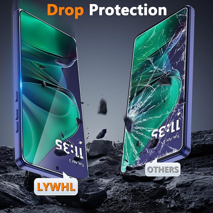 LYWHL 3+2 Pack for Motorola Moto G Stylus 5G (2025) Screen Protector | 9H Hardness HD Clear Tempered Glass, Case Friendly, Touch Sensitive - Image 3