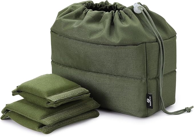 Koolertron Waterproof DSLR Camera Bag with Removable Insert, Adjustable Compartments, Fits in Camera Bags - Protective Case for DSLR/SLR Cameras & Accessories by Koolertron