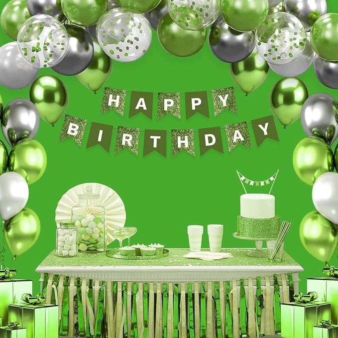 Green Photo Backdrop Professional Photography Background Polyester 8x10ft | Seamless Design eliminates Wrinkle Portrait Photography Wedding Dark Theme Decorations - Image 6