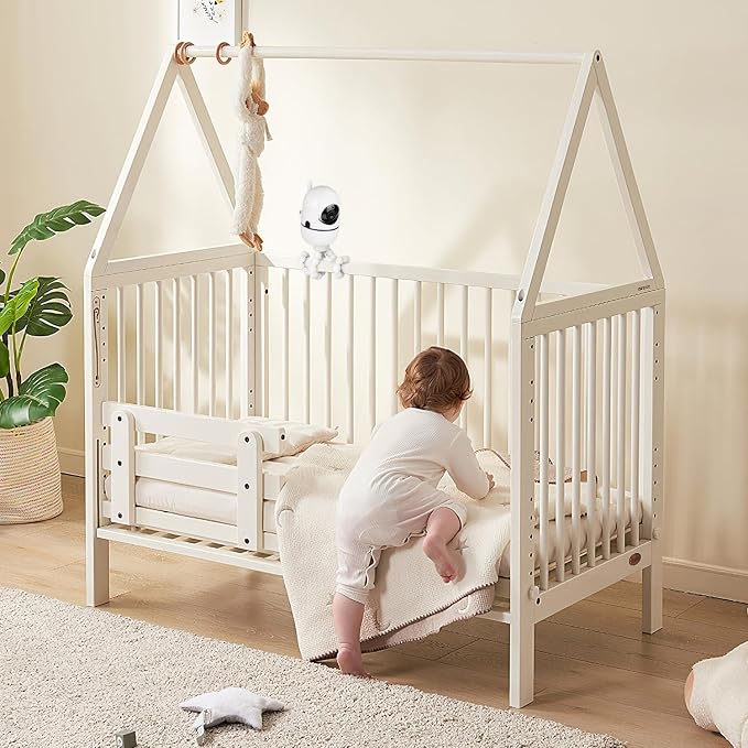Tripod Baby Monitor Mount for HelloBaby HB65/HB40/HB6550/ HB6560/ HB6240/ HB6148/HB66/HB6339, ANMEATE 549/SM935E, Flexible Baby Camera Mount Attach Your Camera Wherever You Want (Camera NOT Include) - Image 3