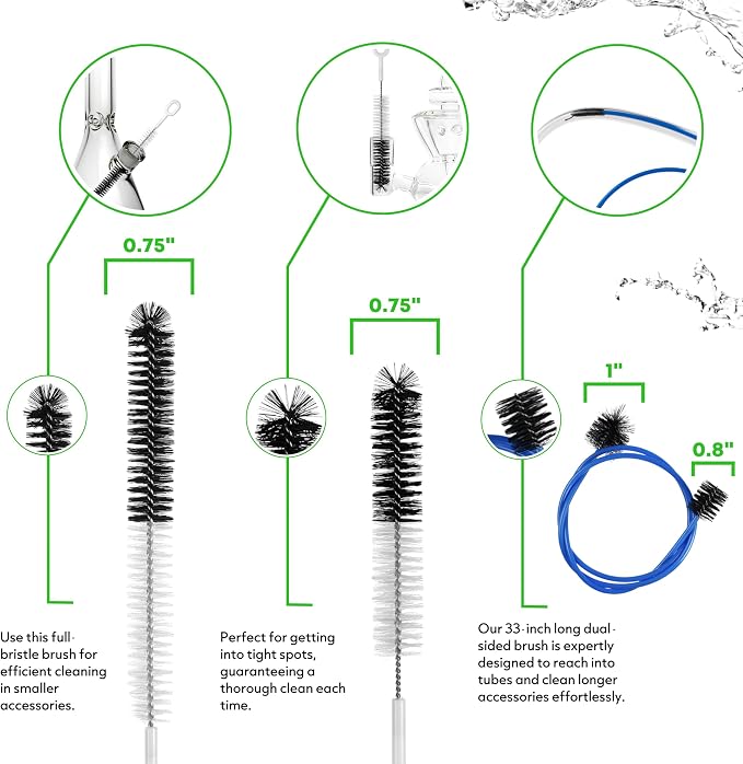 P.Perfect | XL Brush Pack | Large Heavy Duty Pipe Tube Cleaning Brush Kit, 6pcs - Image 5