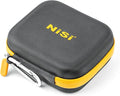 NiSi - Caddy II Circular Filter Case, Portable and Lightweight Camera Lens Pouch for 8 Filters, Fits Up to 95mm, Waterproof and Shockproof, Larger Opening Lens Bag, Caddy Case with Metal Hanging Clip by NiSiOpticsUSA