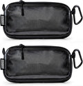 GOBAGS NEO Production Zipper Bags (2-Pack) - Electronics & Camera Accessories Bag - Cable Organizer, Gear Accessory Pouch, Travel Camera Essentials (Extra Small, Black) by Unknown