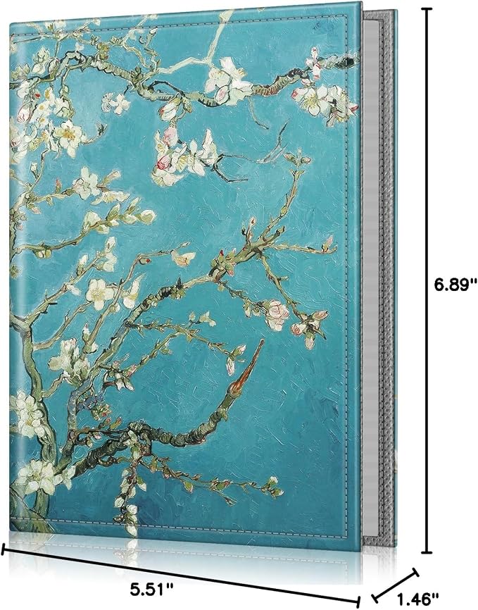 Fintie Photo Album 4x6 Photos - 52 Pockets Small Wallet Albums For Family | Vegan Leather Cover, 4X6 Picture Keepsakes, Family/Wedding/Travel Memory Book, Baby/Kids/Boys/Girls Gift, Blossom - Image 8