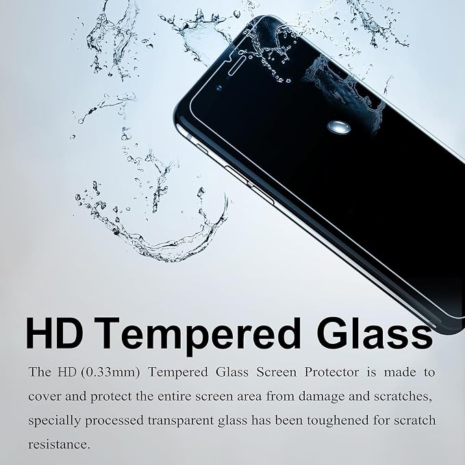 Ailun 3 Pack Screen Protector for iPhone 8 Plus, 7 Plus, 6s Plus, 6 Plus | 5.5 Inch, Case Friendly, Tempered Glass - Image 4