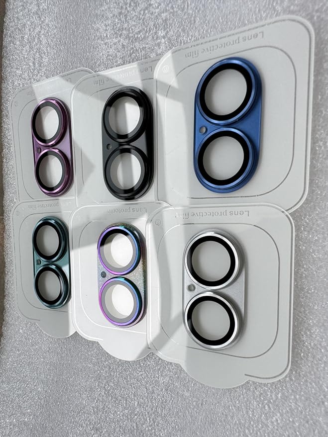 Compatible with iPhone 16 and 16 Plus Camera Lens Protector, Anti-Scratch Tempered Glass Metal Camera Screen Protector Shockproof Full Protective Lens Cover - Image 9