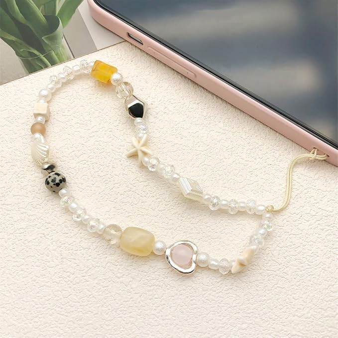 Beaded Camera Wrist Strap Cute Digital Camera Charm Lanyard Phone Chain Keychain Beaded Phone Lanyard Bag Charm - Image 6