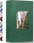 popotop Photo Album 4x6-300 Photos Linen Cover Photo Books with 300 Horizontal Pockets,Slip-in Picture Albums for Family Wedding Anniversary Baby Vacation Pictures by Popotop