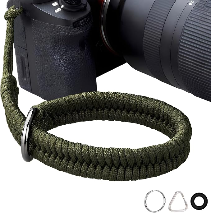 ZXZone Camera Wrist Strap for DSLR Mirrorless Camera，Camera Hand Strap with Safer Connector by ZXZone