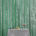 Poise3EHome Mint Green Sequin Backdrop, 10Ft x 10Ft Glitter Photography Background Curtains, Sequence Drapes for Party Baby Shower Wedding Birthday Christmas Thanksgiving Halloween Decoration by Poise3EHome