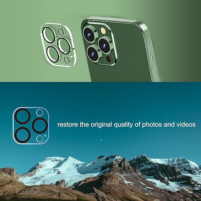 Ailun Camera Lens Protector for iPhone 16 Pro/16 Pro Max/14 Pro/14 Pro Max | 3 Pack, Tempered Glass, Anti-Scratch, Case Friendly - Image 5