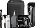 Movo Deluxe Essentials DSLR Camera Cleaning Kit with 10 APS-C Cleaning Swabs, Sensor Cleaning Fluid, Rocket Air Blower, Lens Pen, Soft Brush, 2X Small and 2X Large Microfiber Cloths and Carrying Case by Movo