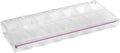 Craft Mates Craft & Sewing Supplies Organizer, 14 Locking Compartments, 3XL | Clear Plastic Storage for Buttons, Pins, Jewelry, Diamond Art & Craft Supplies, Large Portable Organizer for Crafters by CRAFTMATES