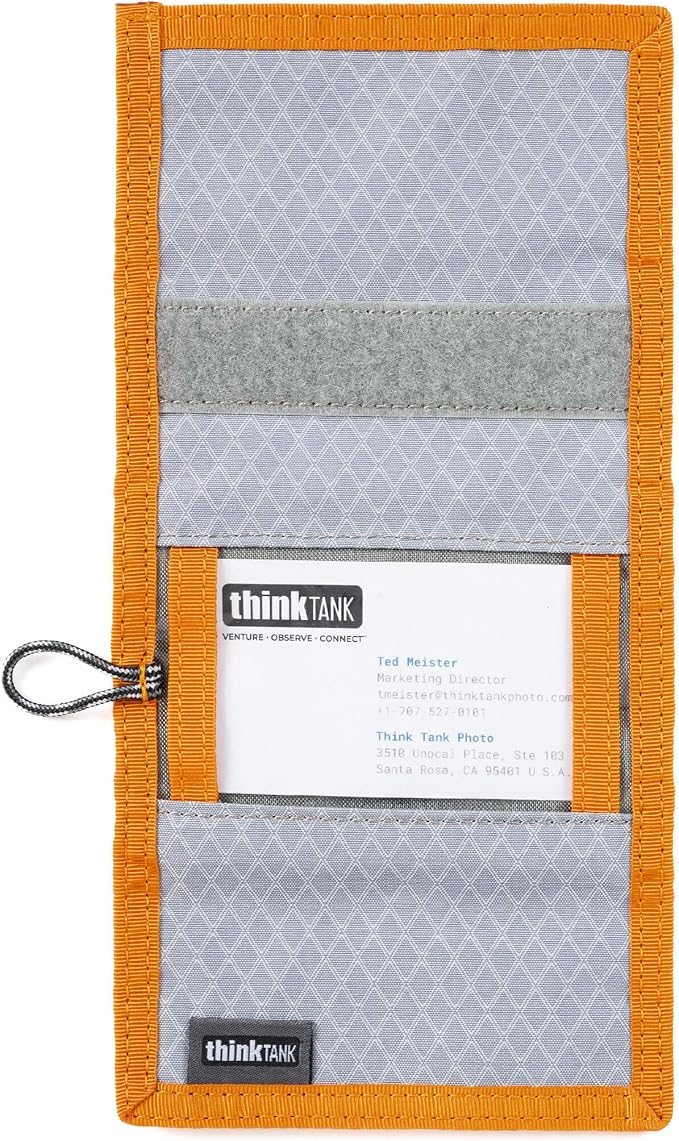 Think Tank SD Pixel Pocket Rocket V2 Folding Wallet for 9 SD or CF Express Type A Memory Cards (Fireside Orange) - Image 9