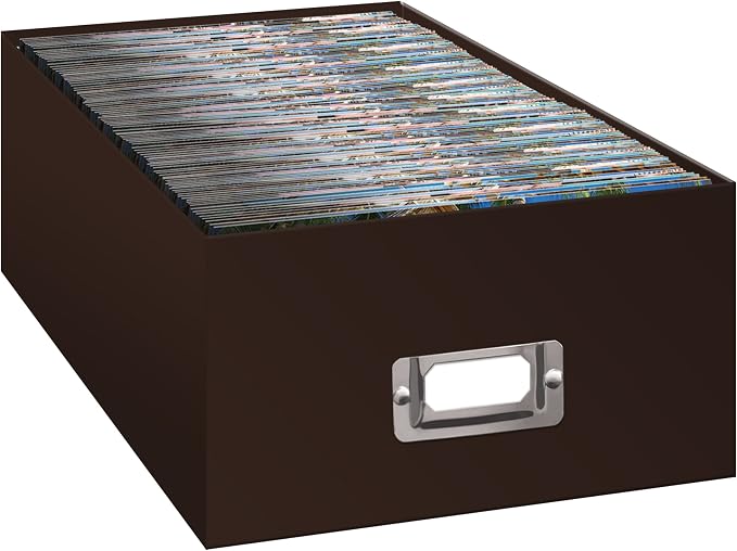Pioneer Photo Albums B-1S/DB B-1S Photo Storage Box, Dark Brown (Pack of 6) - Image 5