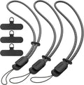 SURPHY 3 Pack Phone Wrist Strap, Phone Lanyard with Cellphone Tether Tab | Phone Strap Charm, Camera Wrist Strap with 2-Color Braided, Phone Wristlet, Wrist Lanyard for Case by SURPHY