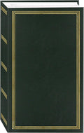 3-Ring Photo Album 504 Pockets Hold 4x6 Photos, Hunter Green by PioneerPhotoAlbums