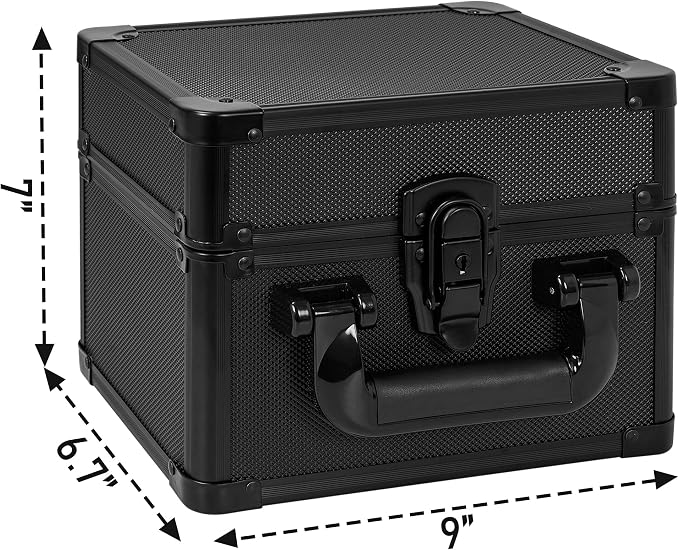 Graded Card Case, Storage Organizer Box for Sports Trading Card Slab Holder | Protable Aluminum Alloy Graded Card Storage Box Compatible with 40 Card Slabs, Sports Trading Card Case Fits PSA, CSG, BGS - Image 7