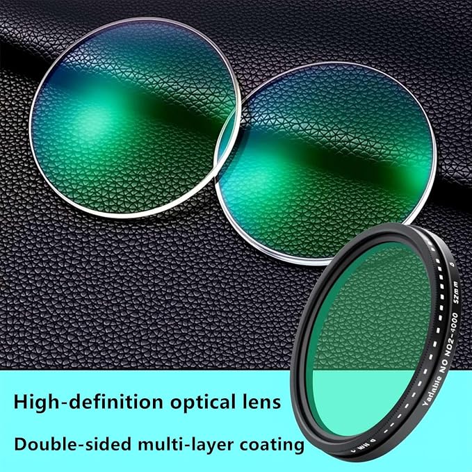 ND Filter for iPhone 17/16/15/14 Pro/Pro Max, 52mm Neutral Density Lens | Stop blown-out concert shots. Adjust ND2-400 for silky waterfalls & cinematic video on any phone. - Image 2