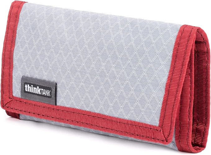Think Tank Memory Card and Battery Wallet, Holds 2 CF or 4 SD Memory Cards (Chili Pepper Red) - Image 2