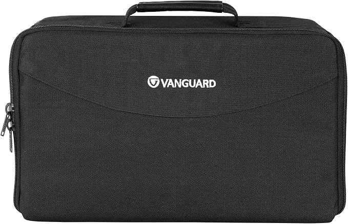 VANGUARD Divider Bag 37 Customizeable Compact Insert/Protection Bag for DSLR Camera, Lenses, Accessories. 11 Liter Capacity by Vanguard