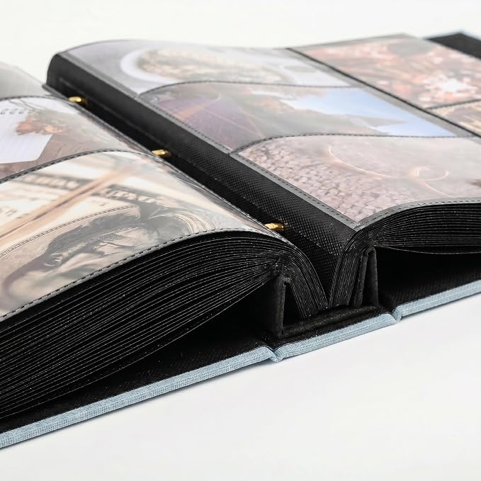 Beautiful Linen Photo Album For 4x6 Photos - Holds Up To 500 Pictures | Safely Stores Unique Memories - The Perfect Large Book for All Pictures of Treasured Family, Baby or Wedding Moments - Image 9