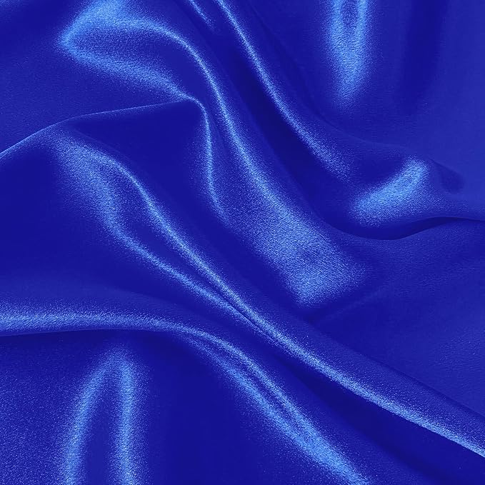 RUDONG M Satin Photography Backdrop, Royal Blue, 3.3x2.5ft | Wrinkle-Free, Silky Fabric, For Jewelry/Cosmetics/Flat Lay/Studio, 100x75cm by RUDONG+M