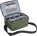 Koolertron Dslr Camera Insert Bag Purse Universal Liner Lens Pouch Partition Protective Cover Waterproof Sleeve for Cannon/Nikon/Sony (Green) by Koolertron