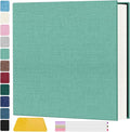 Zesthouse Photo Album Self Adhesive Pages, 60 Pages Magnetic Scrapbook Albums with Sticky Page, Photos Album Holds 8x10 & 5X7 & 4x6 & 6x8 & 3x5, Large Picture Book Ideal Gift for Family Wedding Baby by Zesthouse