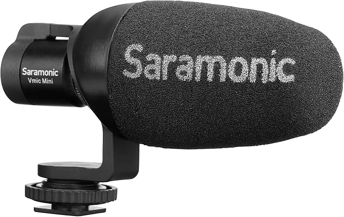 Saramonic VMICMINI Vmic Mini Shotgun Microphone (VMICMINI), Black by Saramonic