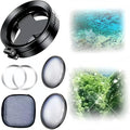 IKPOPIM 2-in-1 Magnetic CPL & Star Filter Lens, 52mm Universal Phone Lens CPL Polarizer Filter, Magnetic Lens Filter for Phones Improve Shooting Effects (Dual Lens 1Pcs) by IKPOPIM