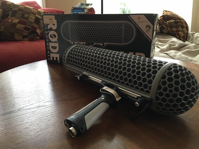 Rode Blimp Windshield and Rycote Shock Mount Suspension System for Shotgun Microphones - Image 2