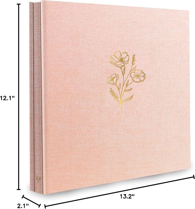 Holoary Photo Album 4x6 600 Photos 5 Pictures Per Page, 600 Pockets 4”x6” Picture Album, Linen Fabric Cover Big Picture Book for Photos, 4x6 Photo Albums for Family Weddings Travel Memories(Pink) - Image 10