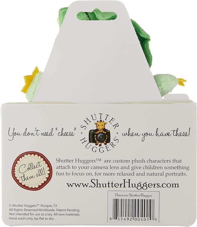 Dinosaur Shutter Hugger DIN001, Green/Yellow - Image 4