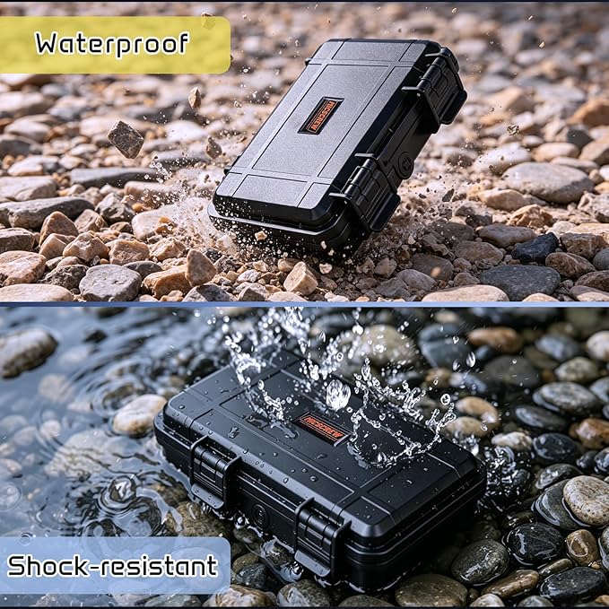 37-Slot SD Card Holder, Water-Resistant Camera Memory Card Case | SD Card Organizer with 37 Transparent Cases and 60 Visual Notes, Anti-Shock Storage for Cards - Image 4