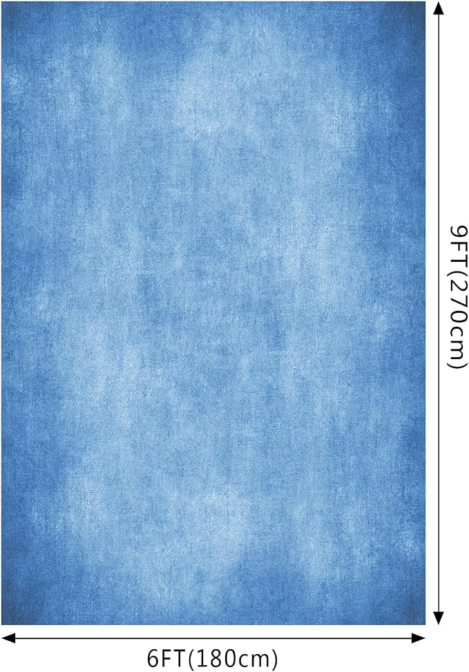Light Blue Photo Backdrop Abstract Texture Photography Background 6x9ft | Creative Background Photography Studio Shooting Canvas Professional Portrait - Image 2