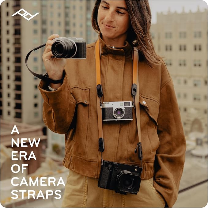 Peak Design Leather Camera Strap – Full-Grain Tan, 46.65" Cross-Body, Quick Release, 100 lb Capacity, for Photographers - Image 7